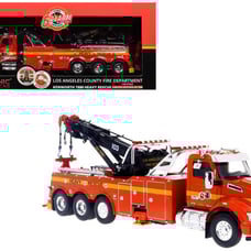 Kenworth T880 Heavy Rescue Fire Truck Los Angeles County Fire Department Red