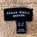 Susan Graver 3X Weekend Reversible Polar Fleece & Sherpa Coat Cocoa/Frappe New