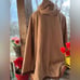 Susan Graver 3X Weekend Reversible Polar Fleece & Sherpa Coat Cocoa/Frappe New