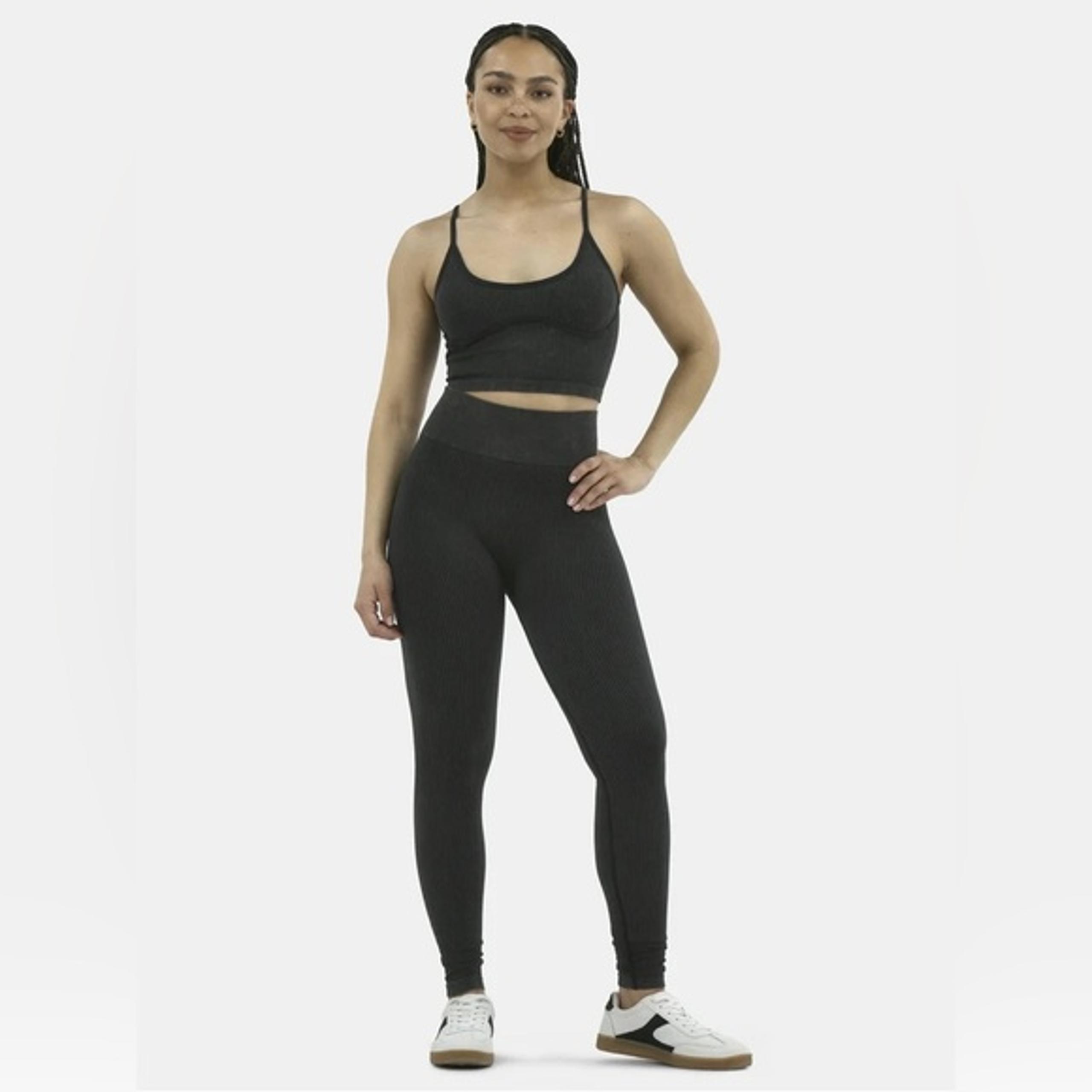 No Boundaries Women’s Active Corset Seamless Sports Bra and Leggings Set NWT