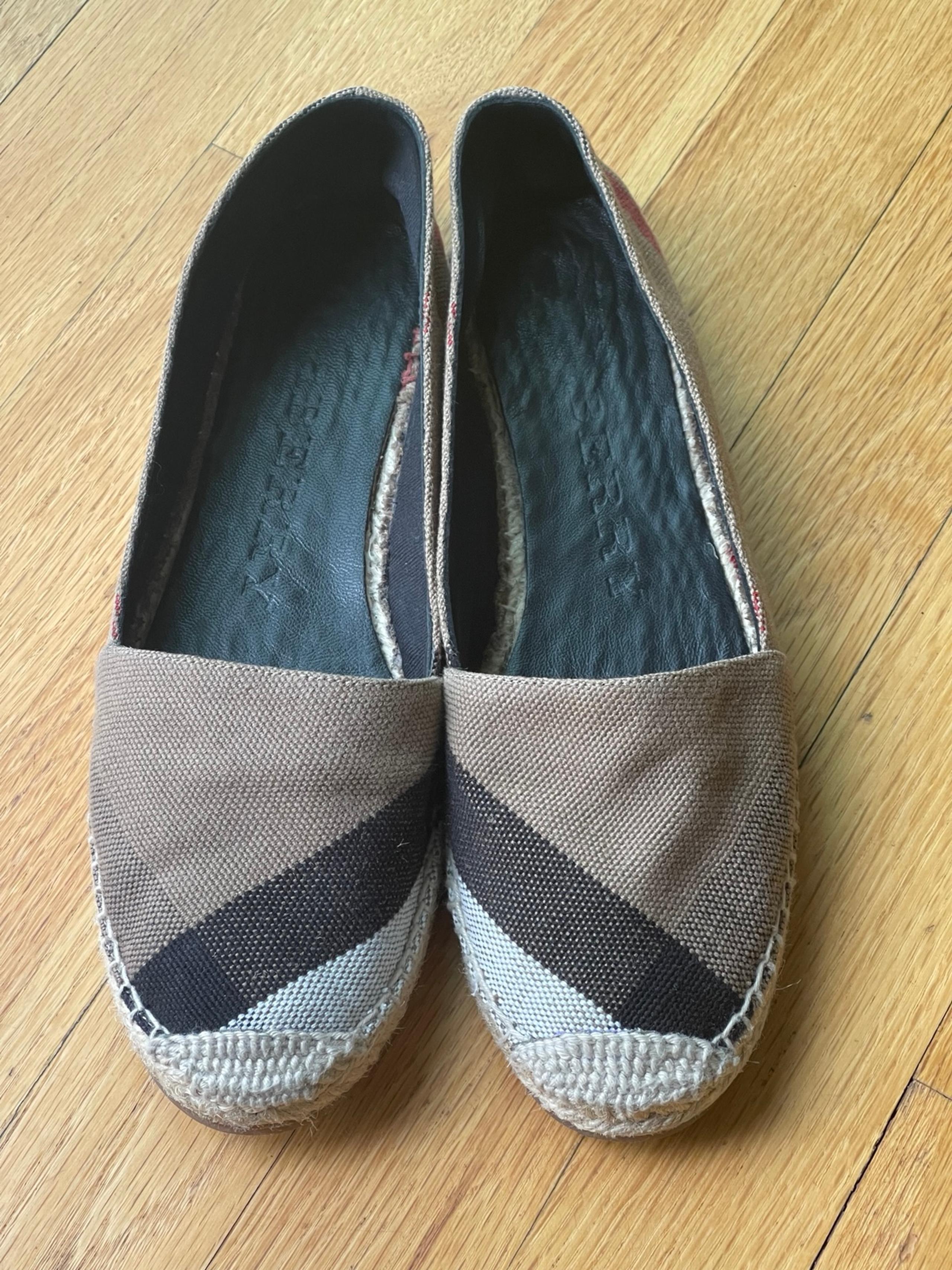 Burberry Hodgeson Espadrilles Flats