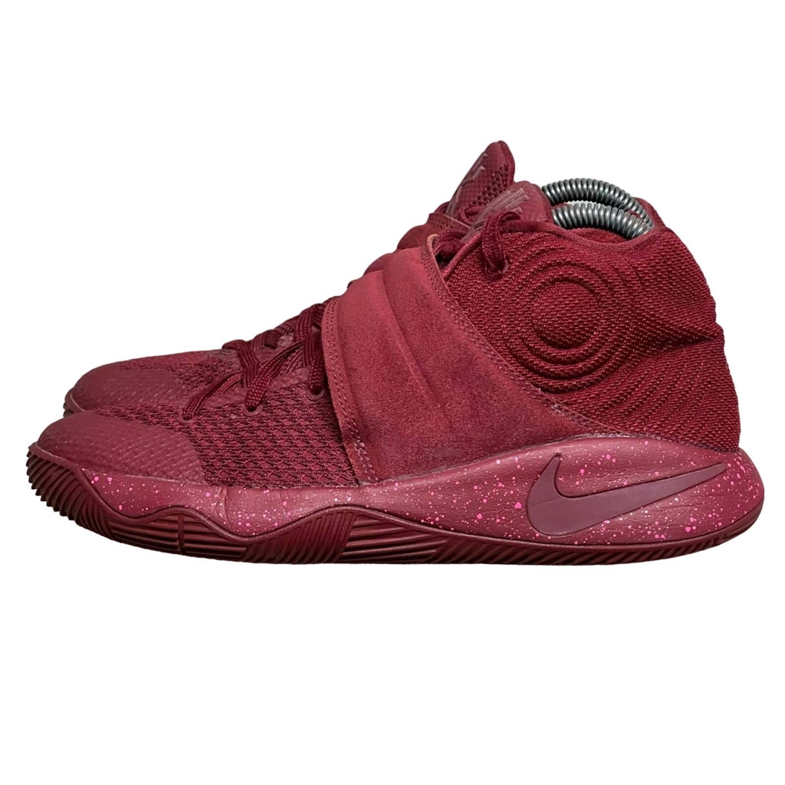 Nike Kyrie 2 Red Velvet Shoes Youth 6Y Red Athletic Sneaker 826673-600 NICE