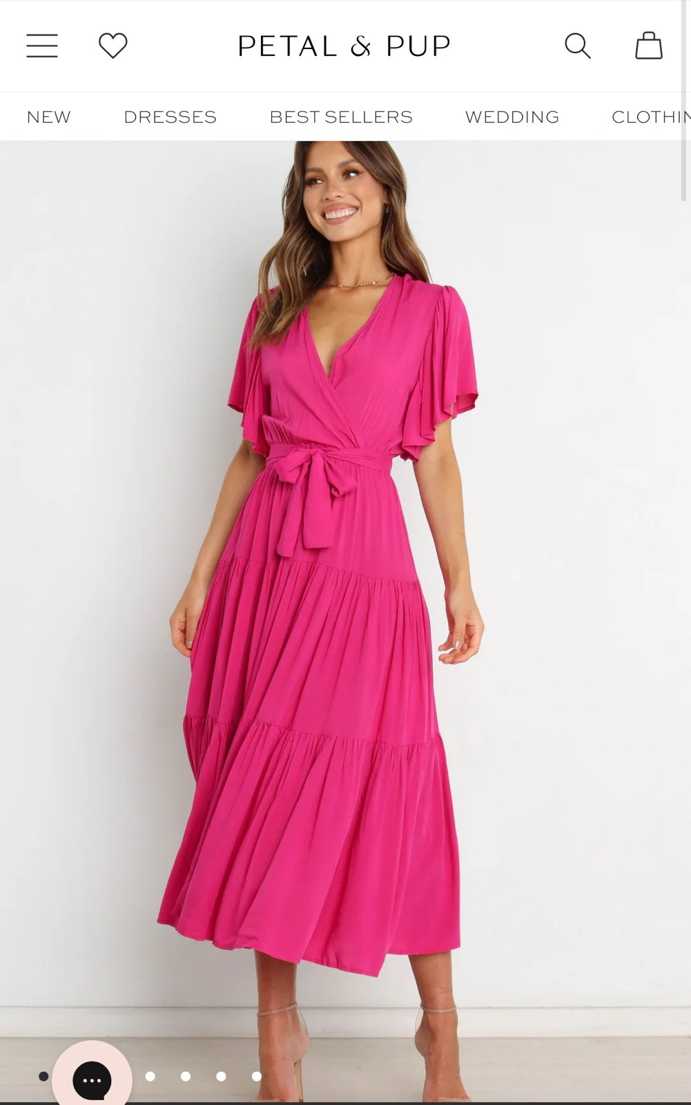 Pink dress