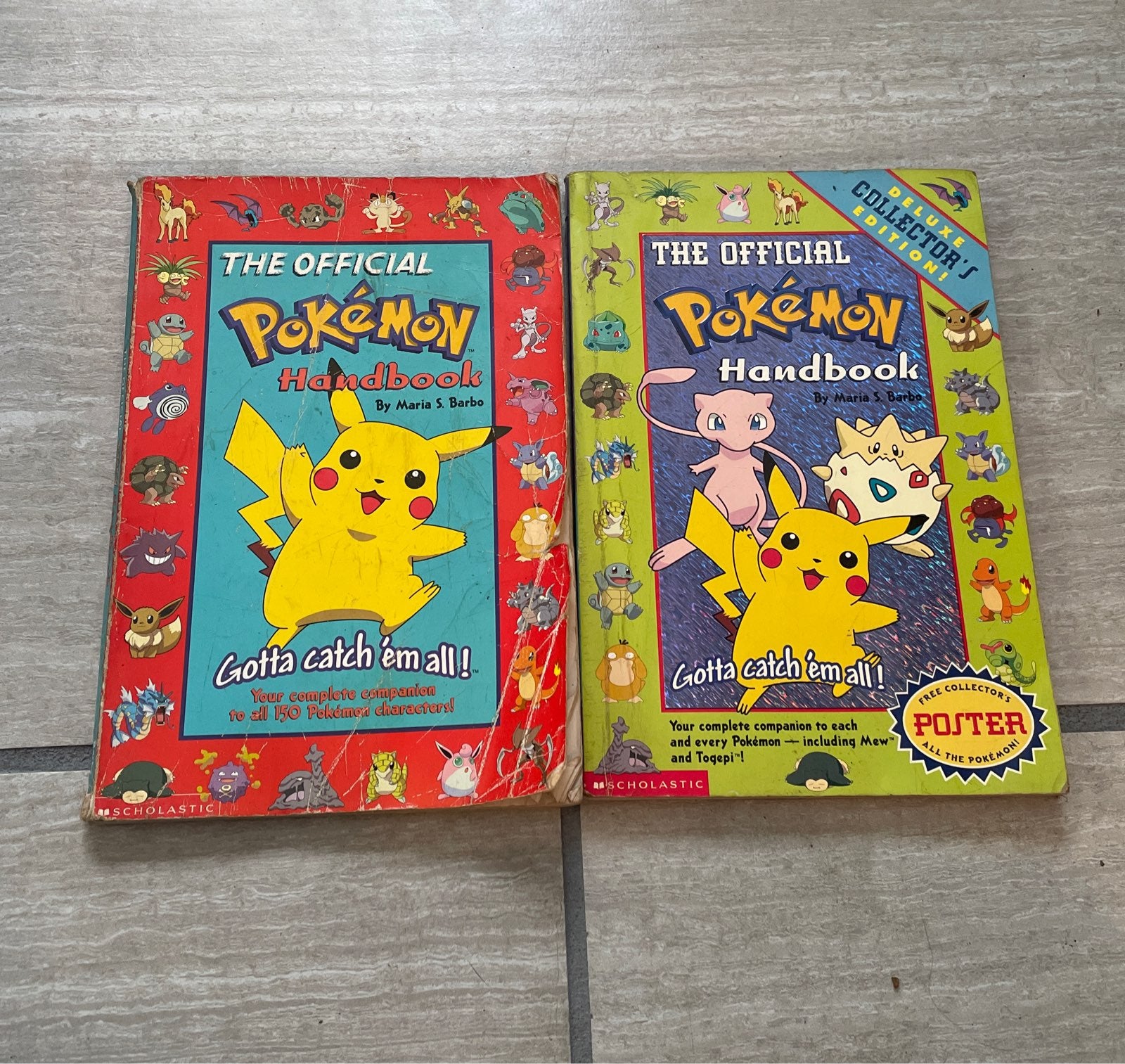 Official Pokemon Handbooks