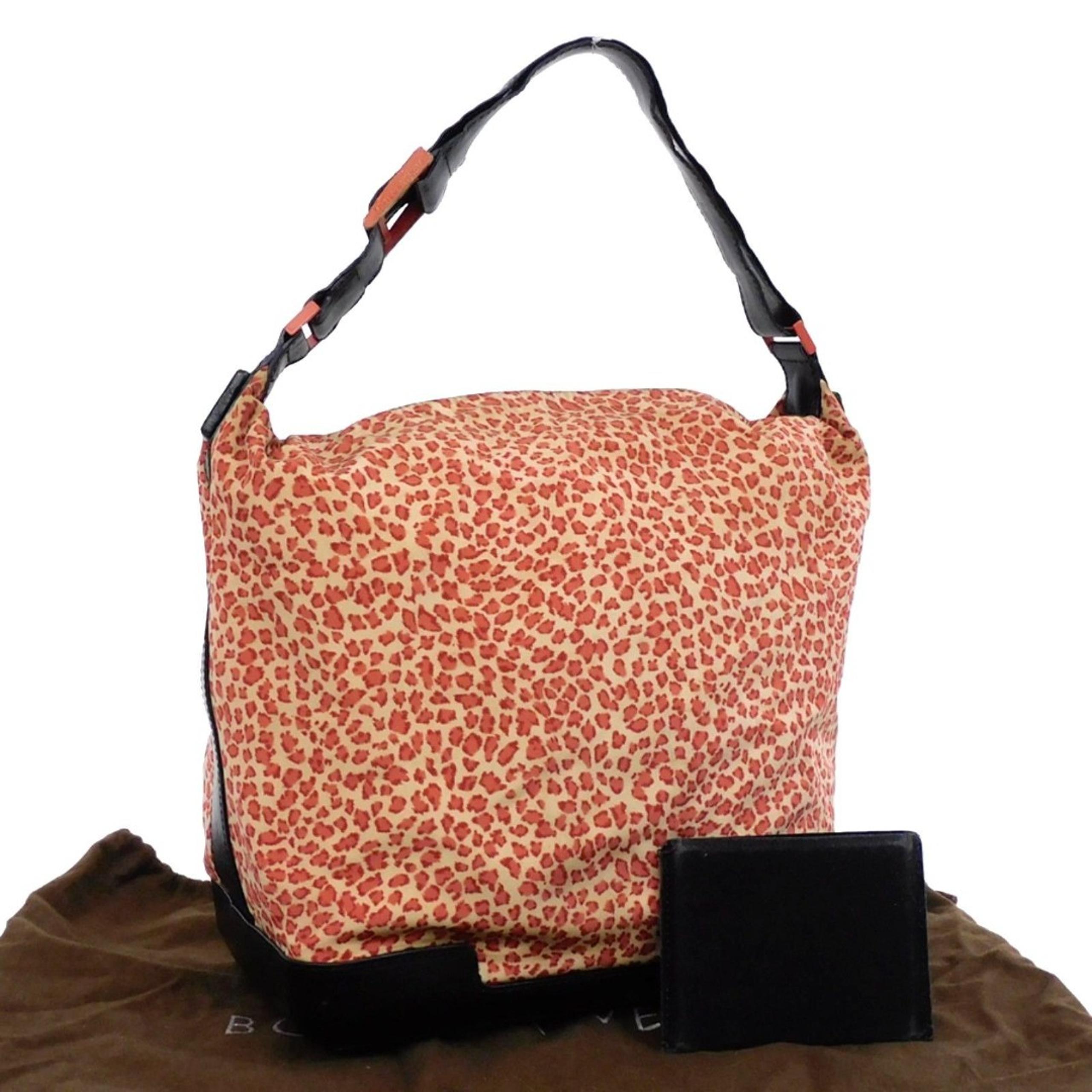 Bottega Veneta RARE Leopard Print & Leather Shoulder Bag w/ Accessories, VTG Y2K