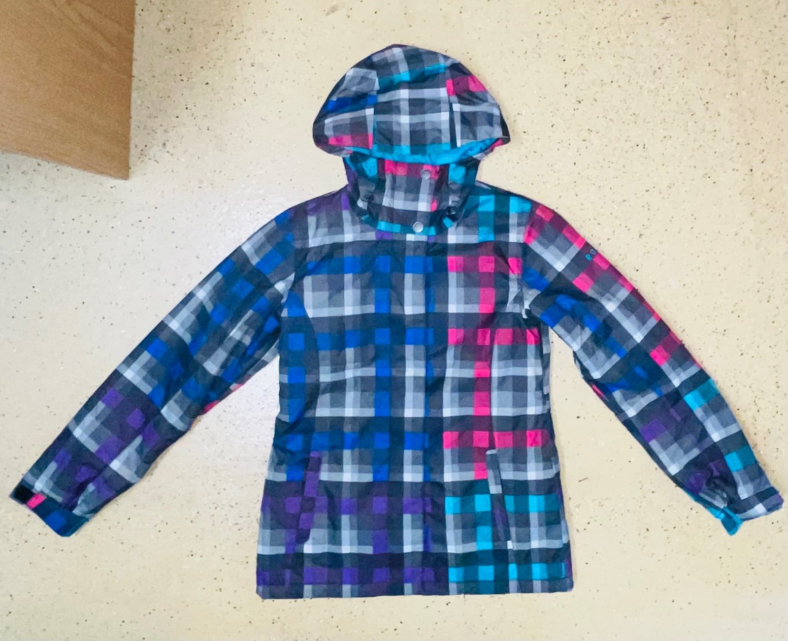 Roxy Women’s Jetty 10K Hooded Snowboard Ski Jacket Size Small