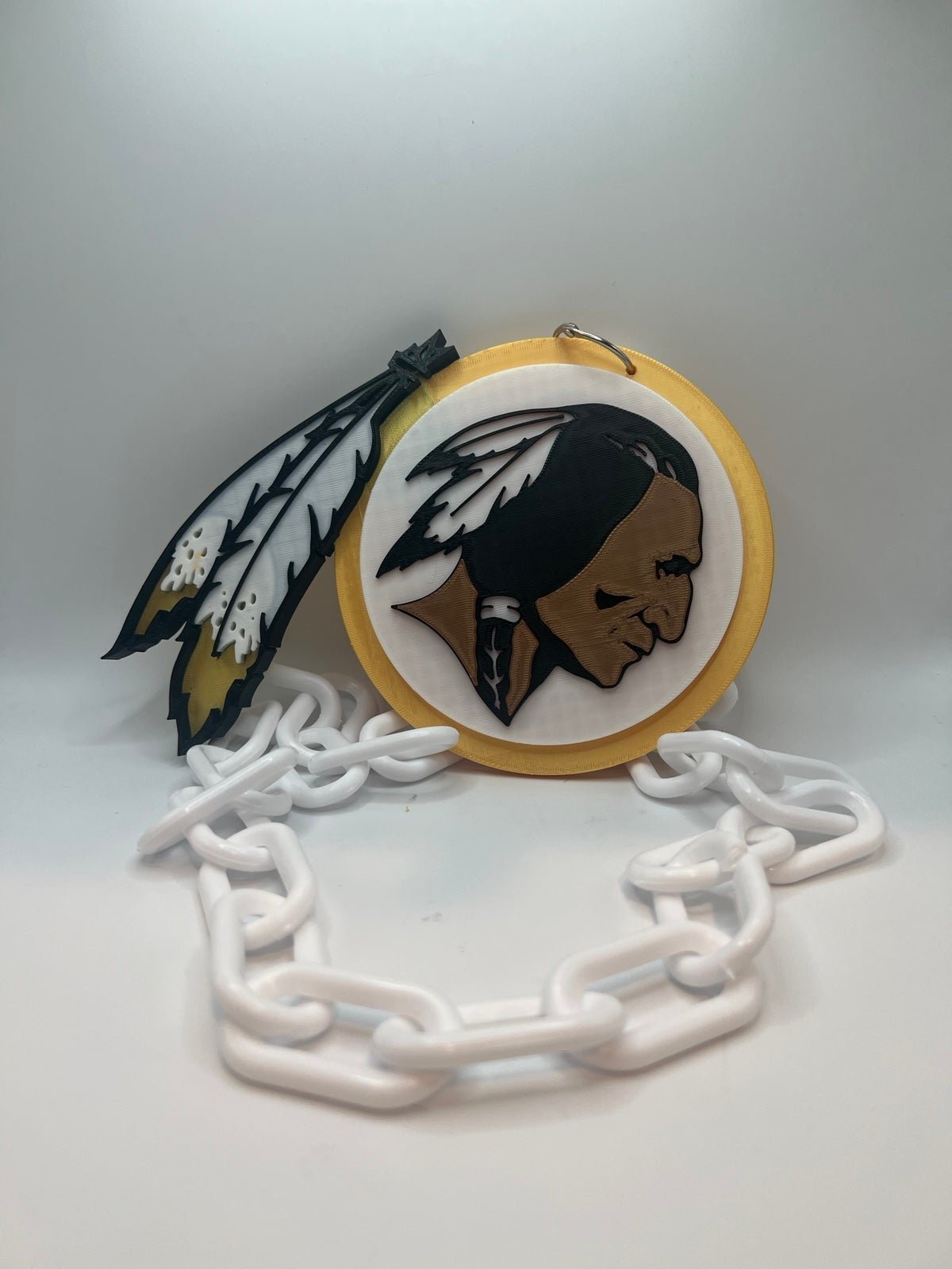 10 - NFL Washington Commanders/Redskins Chain Necklace