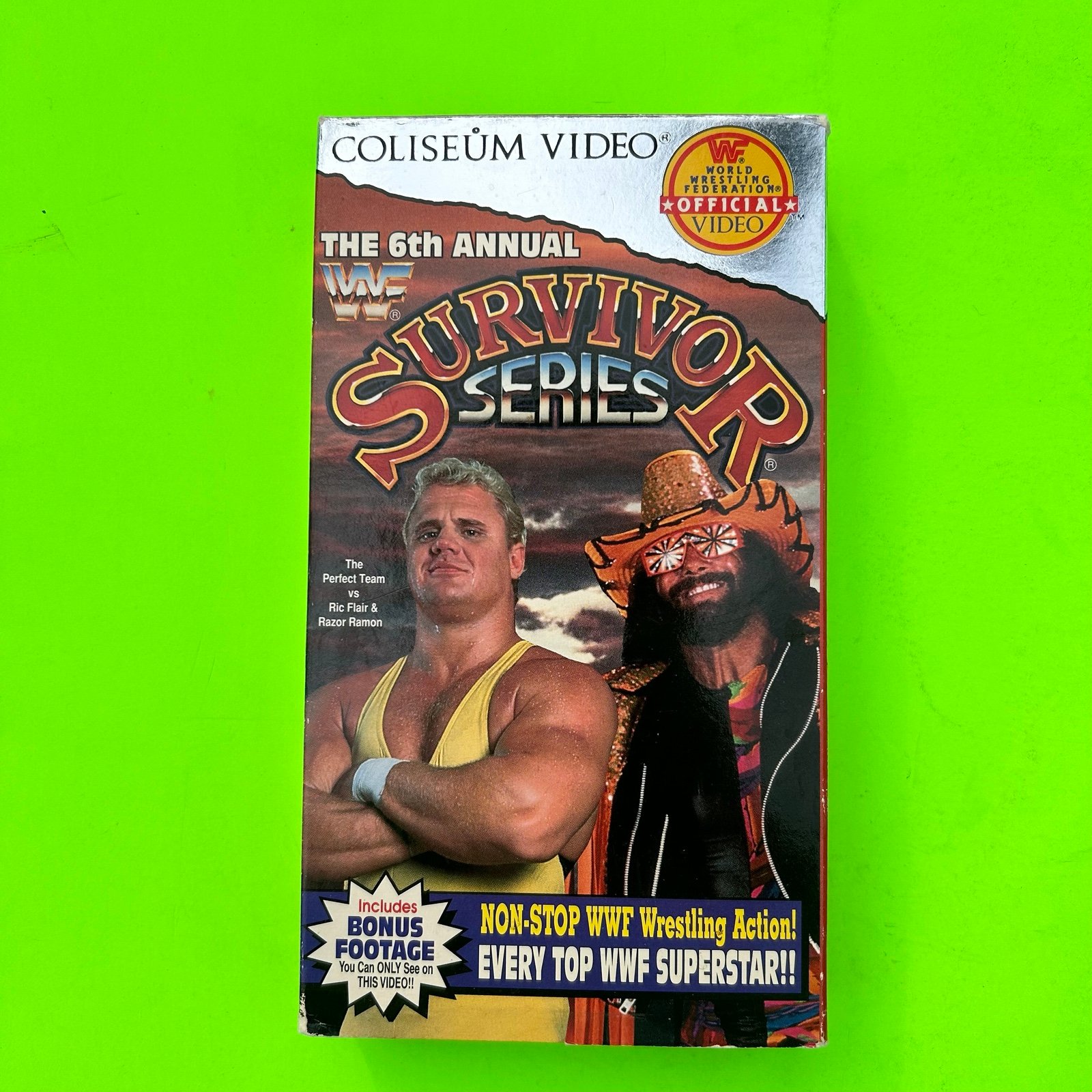 WWF Survivor Series 1992 VHS COLOSEUM RARE OOP Randy Savage Shawn Michaels