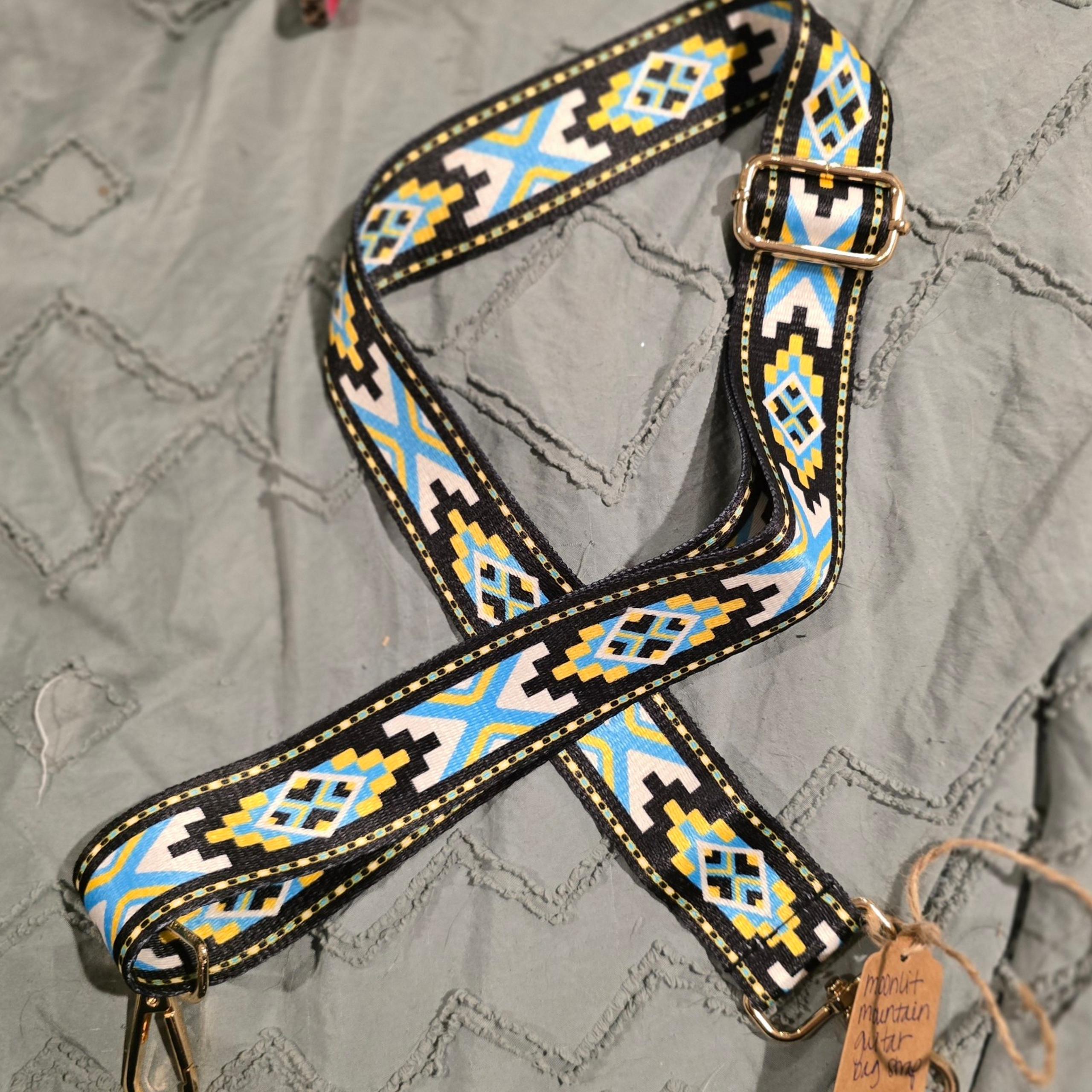 Western Print Guitar Bag Strap