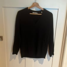 Vince wool and cashmere oversized v neck sweater xs good condition