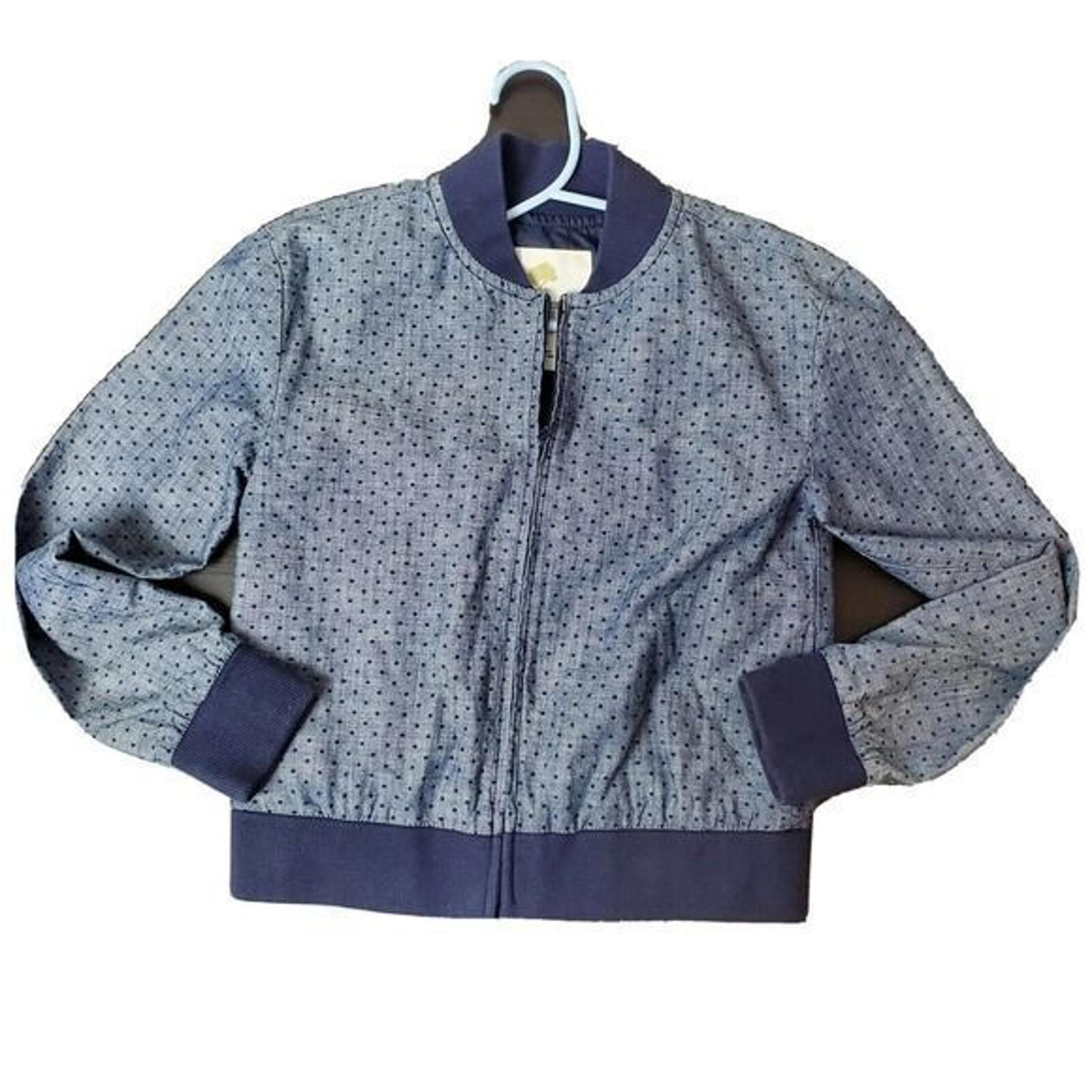 TUCKER + TATE  Dot Print Bomber jacket toddler size 7/8