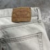 Vintage 90s Levi’s 501 Grey Denim Jeans 31x34 Made In USA