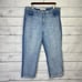 Soft Surroundings Jeans Womens 20W Blue Ultimate Straight Cropped Stretch Casual