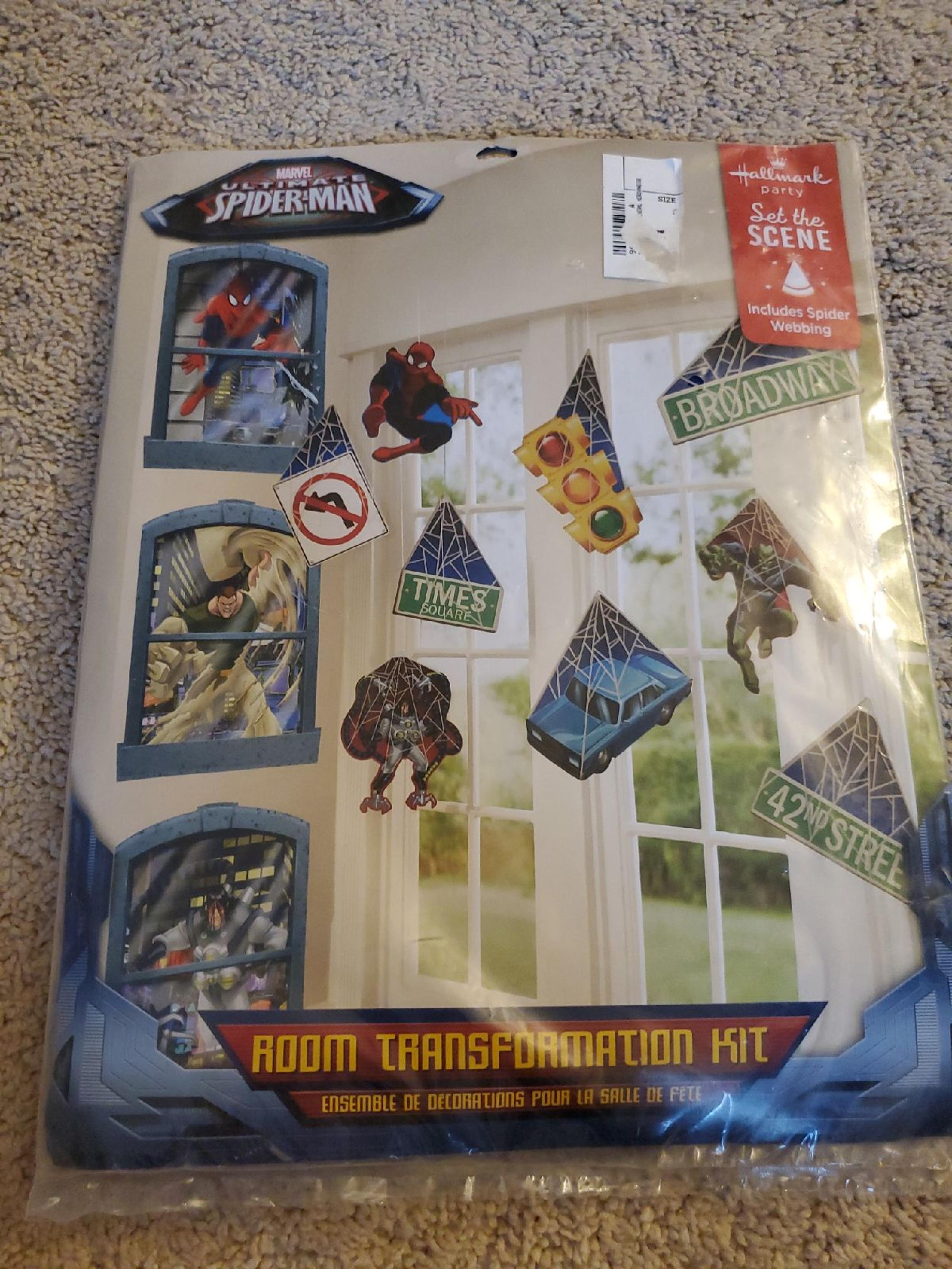Marvel spiderman party decorations