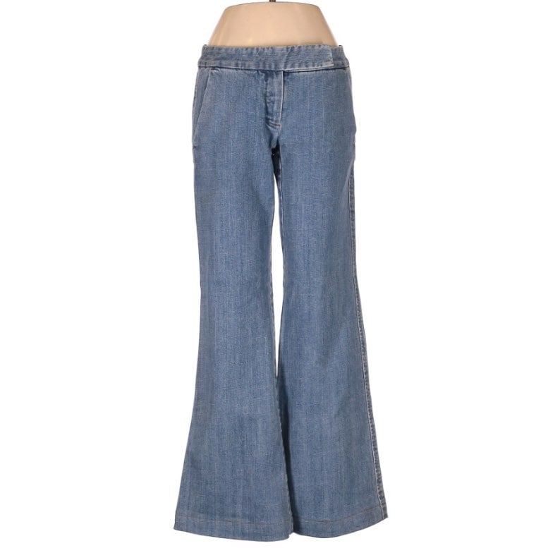 Theory flared leg jeans. Size 0