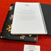 NWT Disney X Coach Notebook+cover with holiday print
