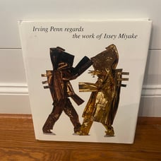 Irving Penn Regards the Work of Issey Miyake Modern Costume Design Photos Book