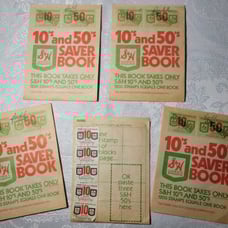 Vintage S&H Green Stamps Books - Lot of 5