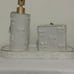 Coquette White Bow Bathroom Accessory Set by Rachel Zoe