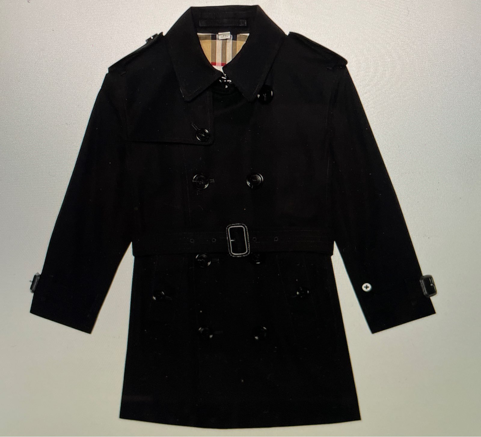 Burberry Mayfair Cotton Trench Coat