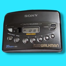 Sony Walkman WM-FX453 Digital Tuner Radio AM/FM Autoreverse Cassette Player