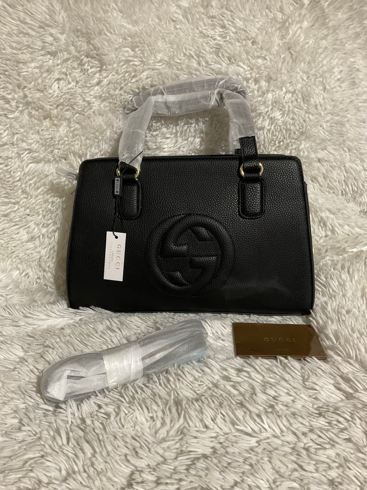 Brand new black satchel