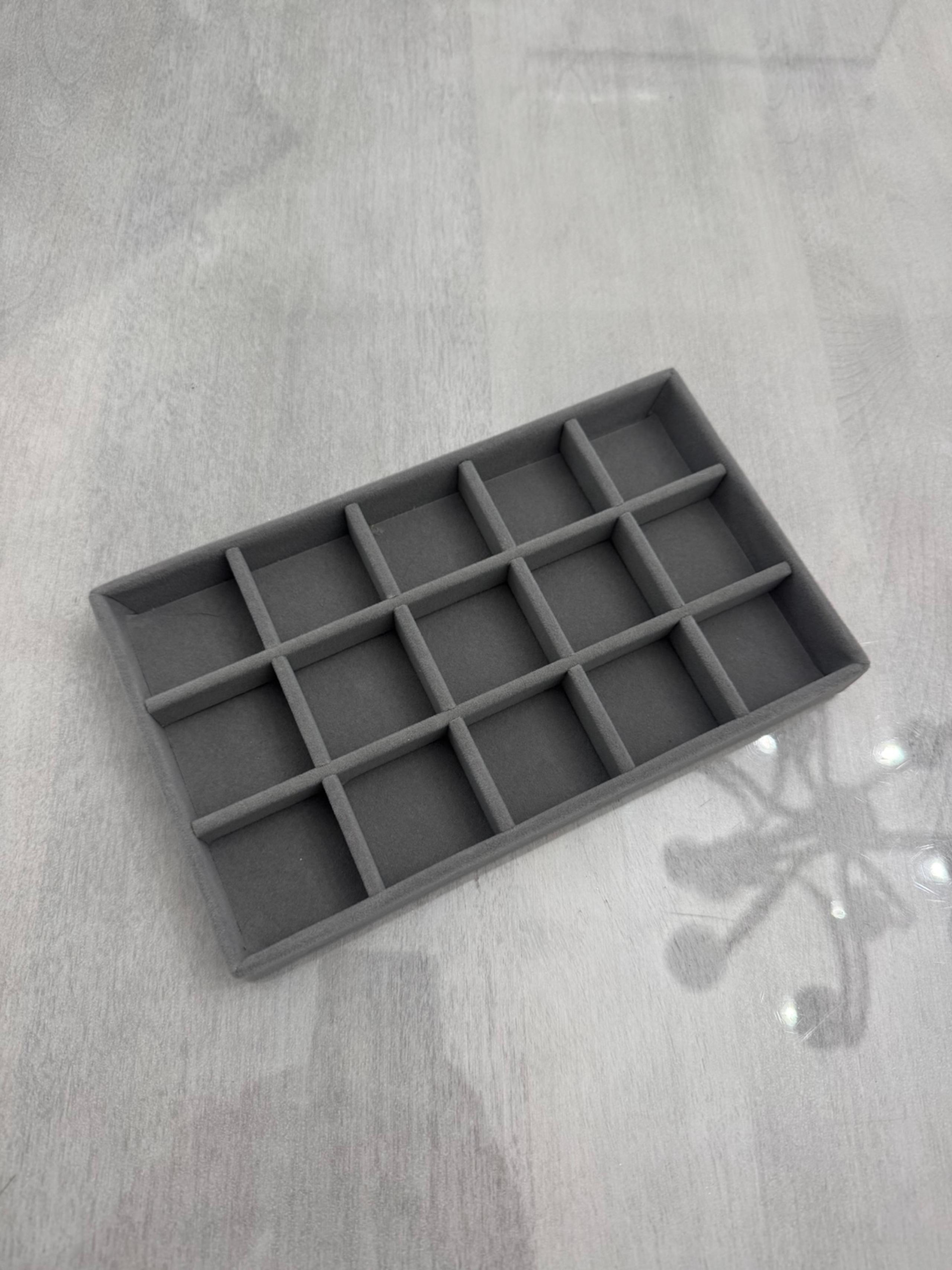 NWOT Velvet Jewelry Box Tray Drawer Insert for Necklaces or Earrings