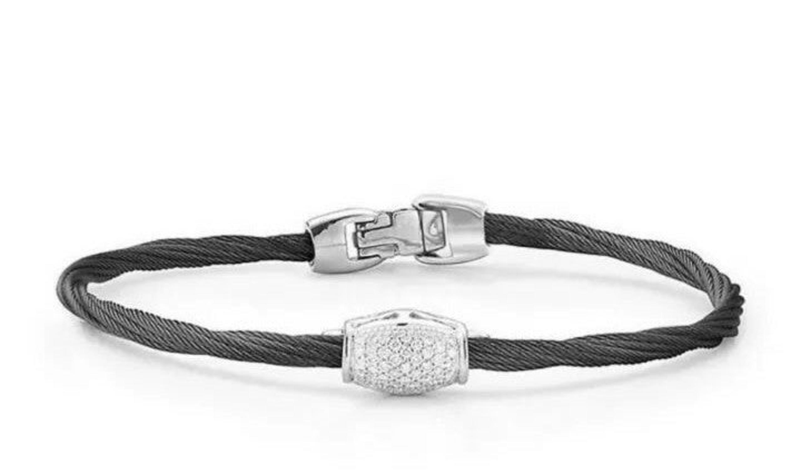 Alor 18K White Gold Diamond Bracelet