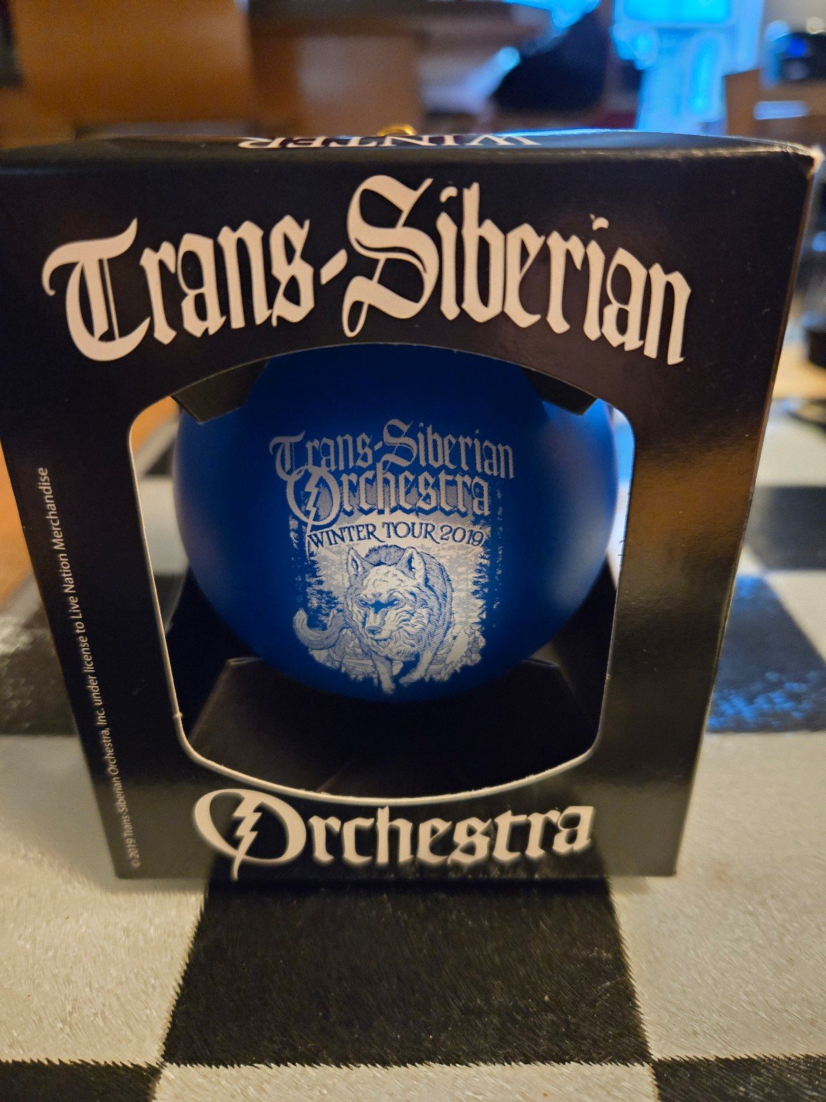 Rare Trans-Siberian Winter Tour 2019 Christmas Ornament New In Box