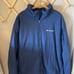 Columbia sports wear fleece lined navy blue zip up men’s jacket