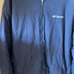 Columbia sports wear fleece lined navy blue zip up men’s jacket
