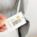 Naked Grey Sleep Hoodie Size Small
