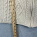 Aran Crafts Ireland S Chunky Cable Knit Sweater Vest Wool Full Zip Dad Core Vtg