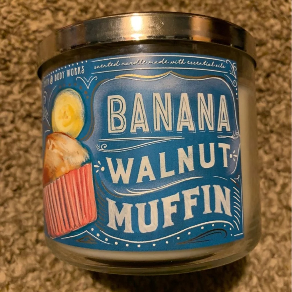 Bath and Body Works Banana Walnut Muffin