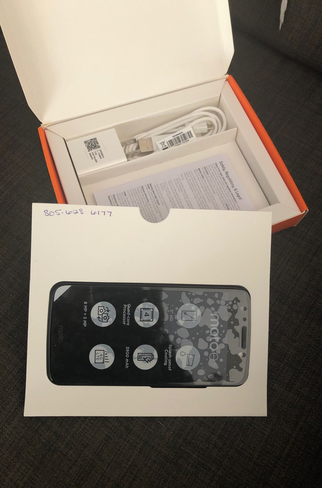 Moto e4 smartphone Brand New