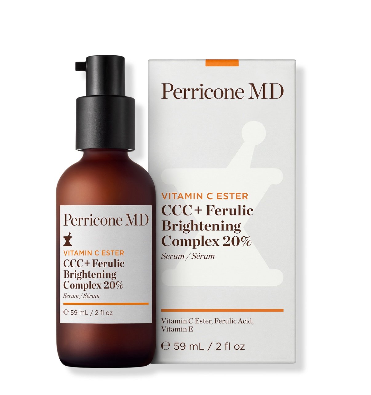 new! PERRICONE MD (2 oz!) Vitamin C Ester CCC + Ferulic Brightening Complex 20%