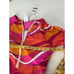 Trina Turk Womens Multi Zip Front Long Sleeves Paddle Suit Size Large