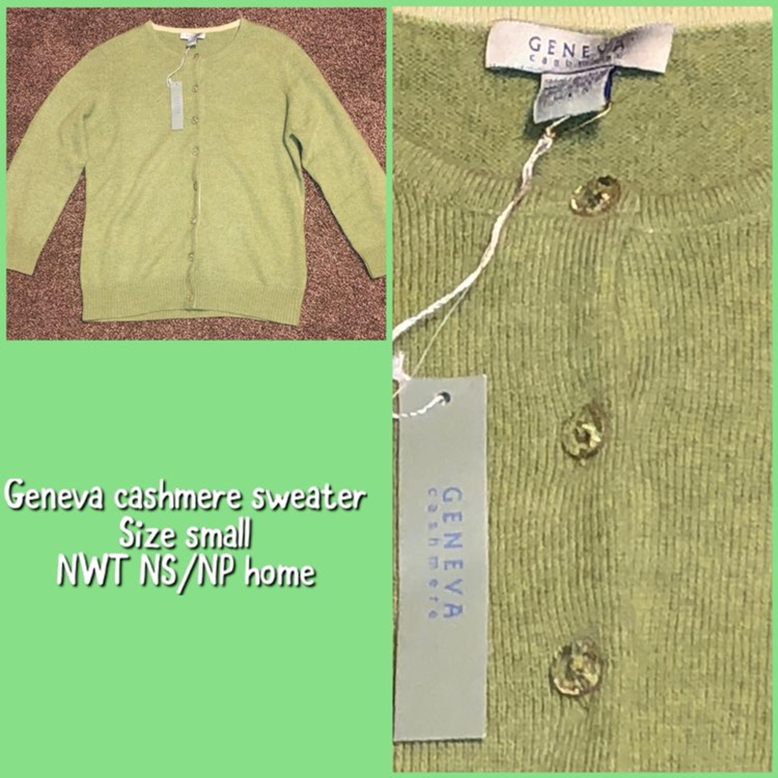 Geneva Size Small Cashmere Sweater