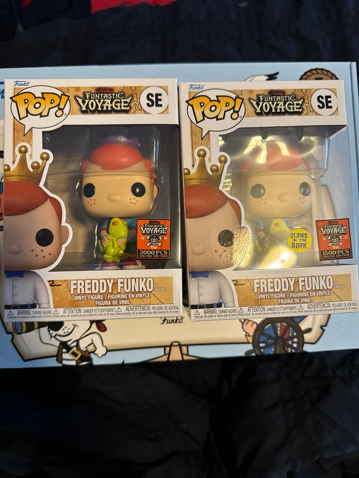 Freddy Funko as Chuckie GITD/Common Bundle