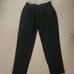 notPERFECTLINEN Yamba black 100% linen pull on pant w/ pockets ethical M