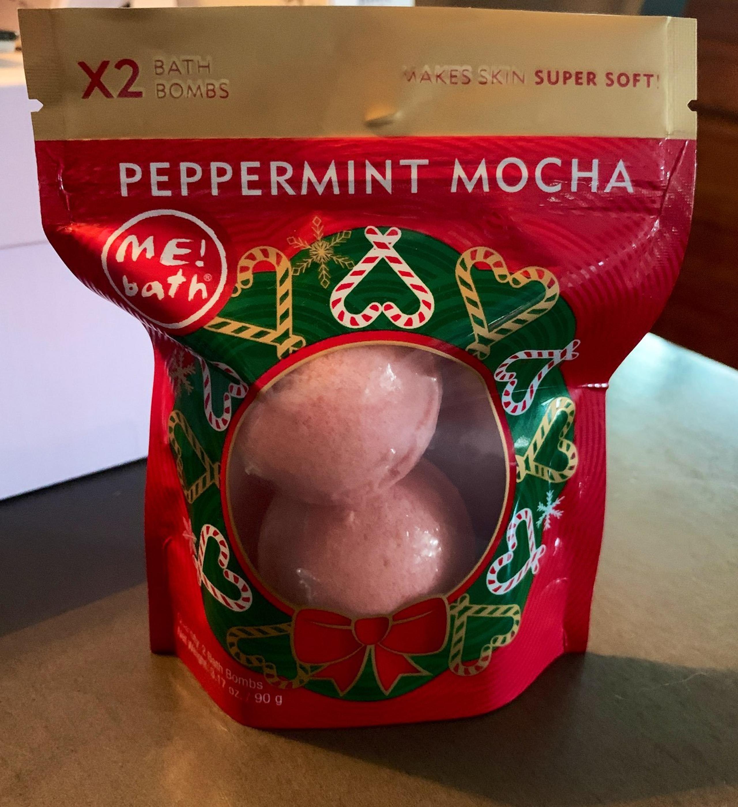 ME! Bath Bombs Peppermint Mocha