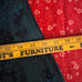 Vintage Y2K Halter Prom Dress Sheer Glitter Black Blue Womens Large Fairycore