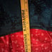 Vintage Y2K Halter Prom Dress Sheer Glitter Black Blue Womens Large Fairycore
