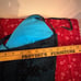Vintage Y2K Halter Prom Dress Sheer Glitter Black Blue Womens Large Fairycore