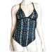New with Tags HurleyTurqouise Bathing Suit Southwest Print Size M