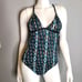 New with Tags HurleyTurqouise Bathing Suit Southwest Print Size M
