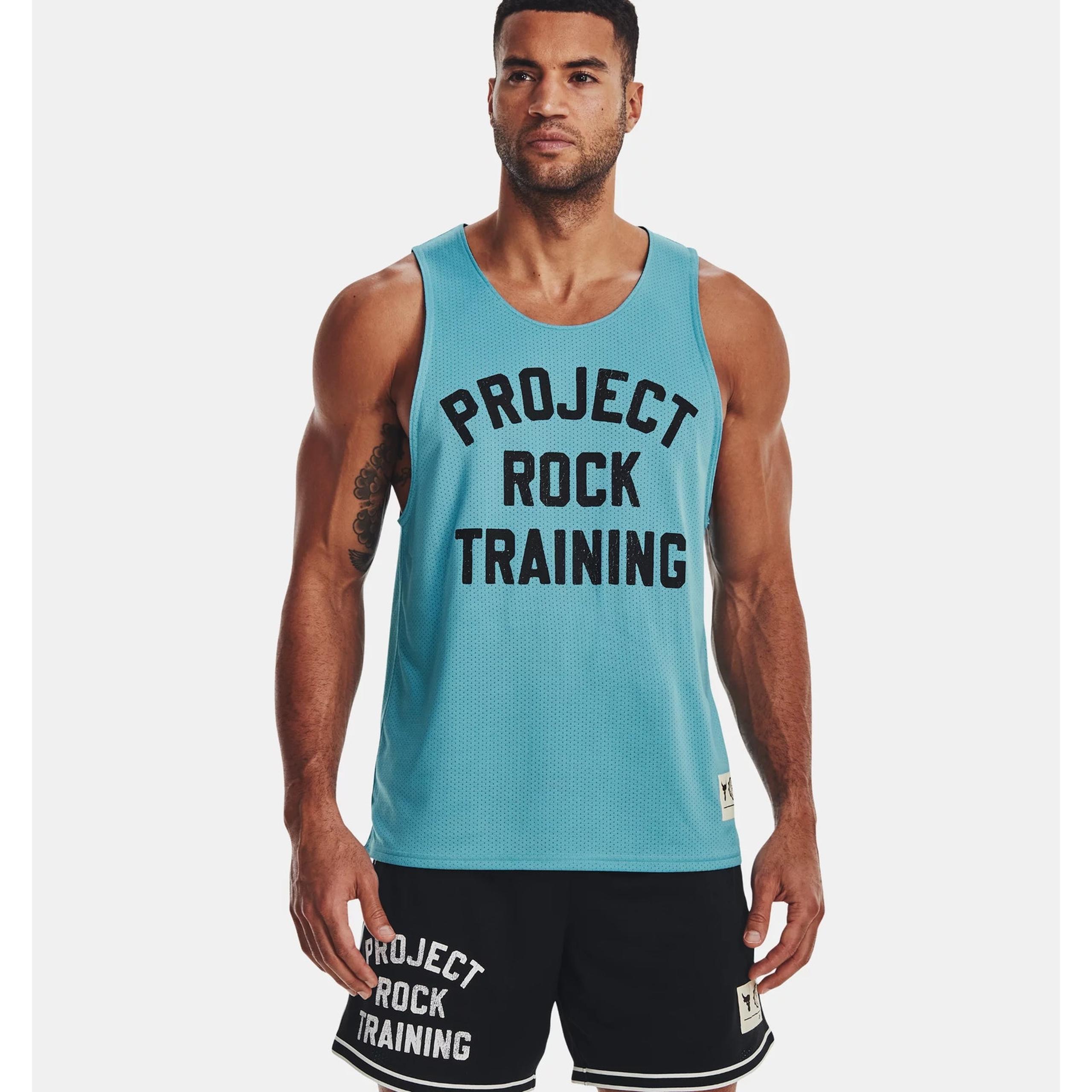NWT Men's Project Rock Reversible Mesh Tank size XL - Under Armour