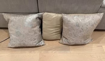 Decorative Pillows, set of three