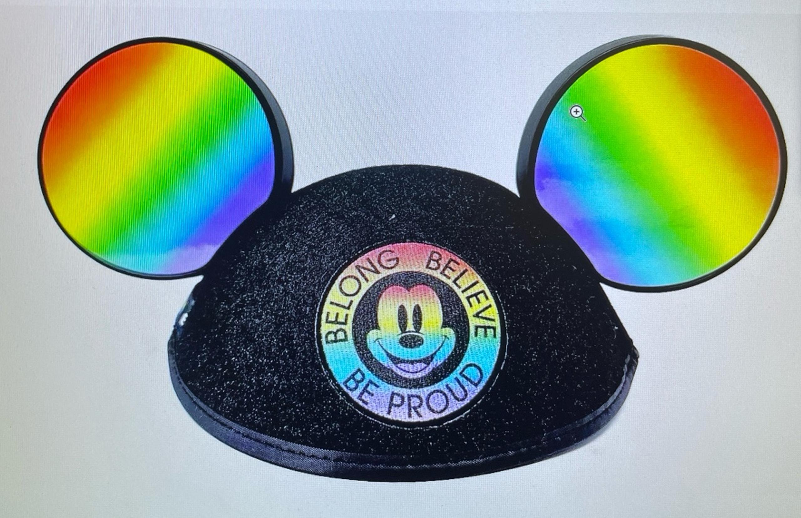 Disney Parks Mickey Mouse Pride Ear Hat