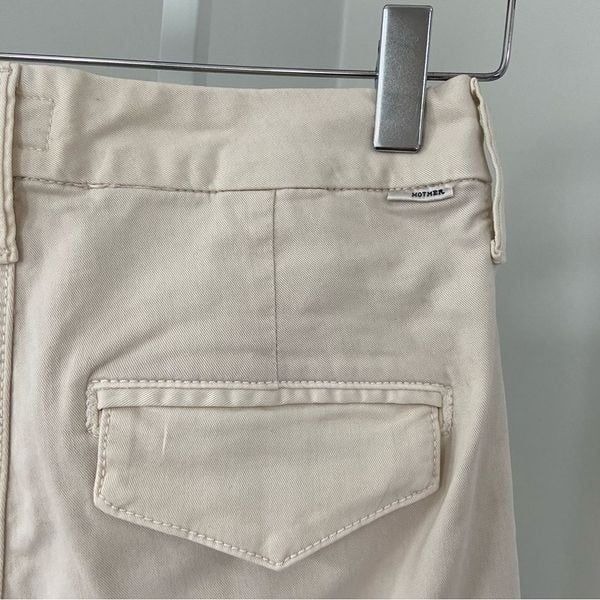 即発★MOTHER★STRAIGHT SHAKER ANKLE PREP テーパードパンツ NWT Mother The Straight Shaker Ankle Prep Vanilla size 24